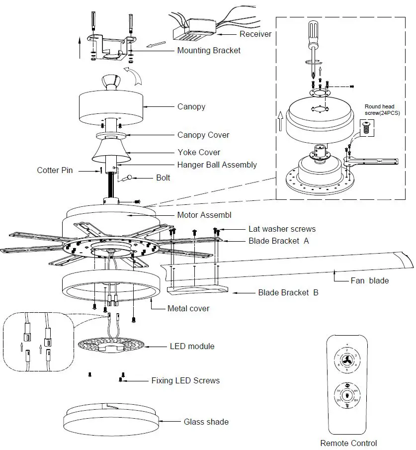 Breezary-27020-GD-A1-72-Inch-Ceiling-Fan-1
