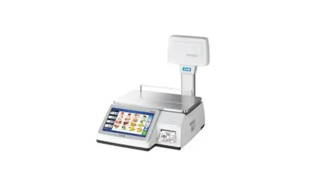 Cas Cl7200 Touchscreen Label Printing Scale User Guide Cas Cl7200 Touchscreen Label Printing Scale User Guide