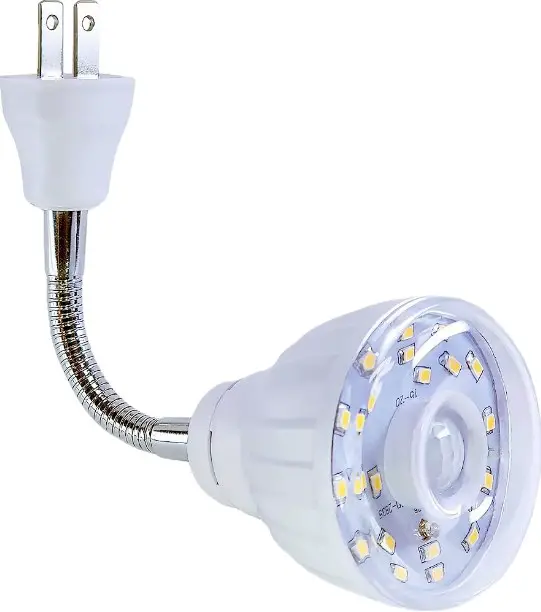 LED s light PIR 120 degree Plug with Motion Detector