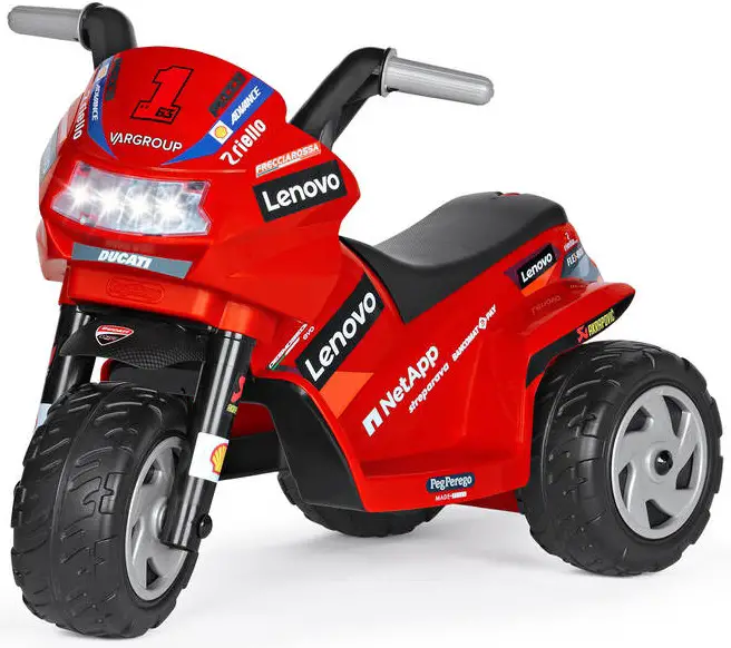 Peg Perego IGMD0009 Mini Evo Electric Ride On Motorbike