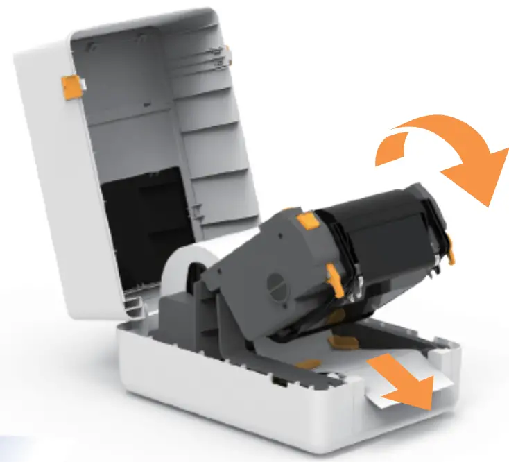 quin Technology T200 BT Thermal Transfer Printer - Black Mark 1