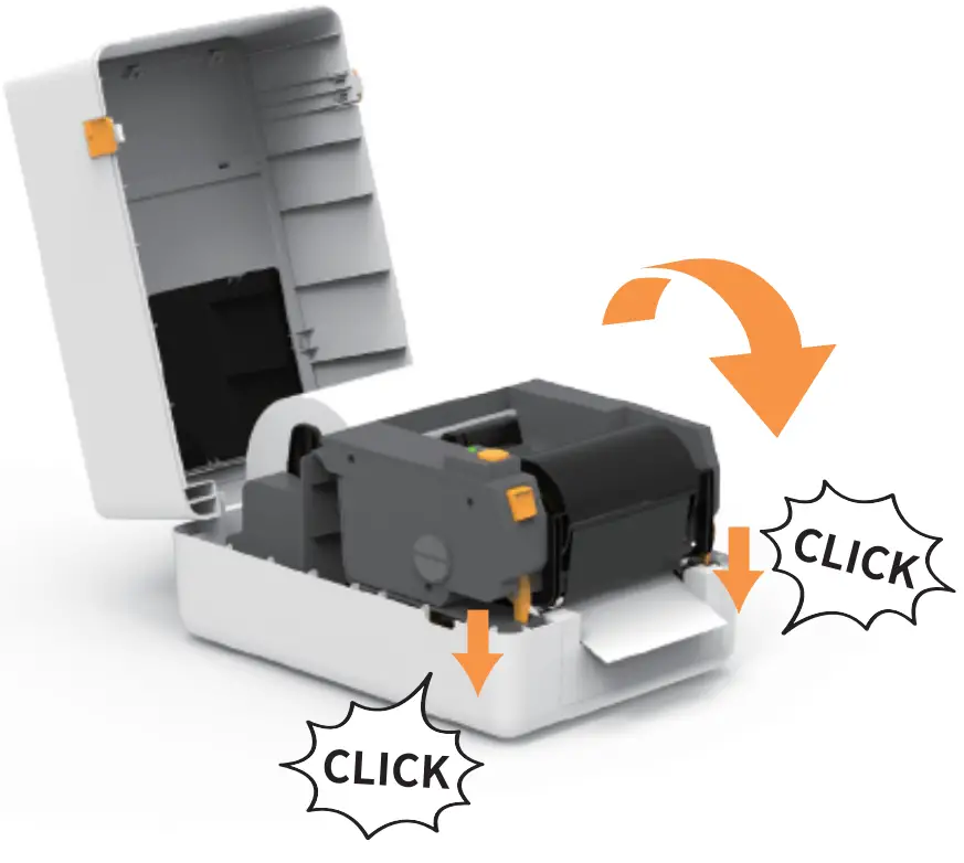 quin Technology T200 BT Thermal Transfer Printer - Black Mark 2