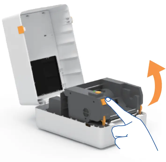 quin Technology T200 BT Thermal Transfer Printer - Black Mark 3