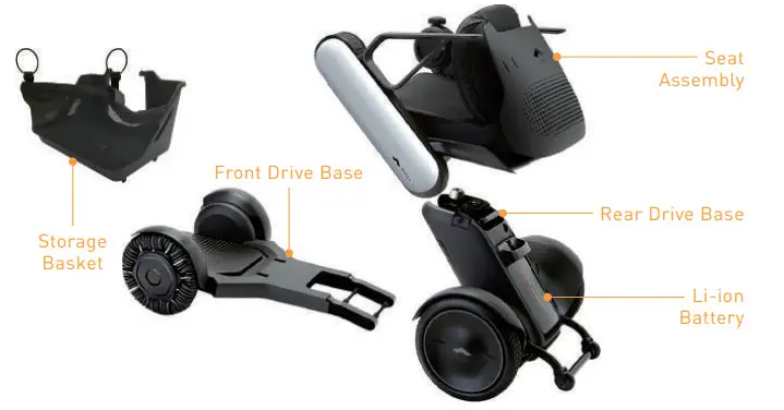 WHILL Ci Portable Power Wheelchair - Assembly