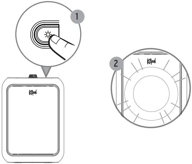 Klipsch GIG XL Bluetooth Party Speaker - LIGHT SHOW