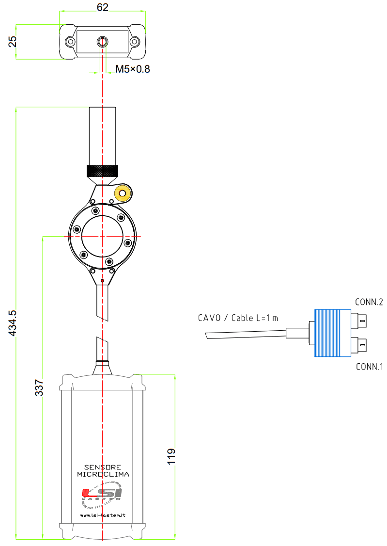 LSI LASTEM PRRDA0110 Net Radiometer