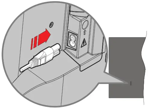 DAEWOO 32DM54HA Colour Television with Remote Control - Turning On 1