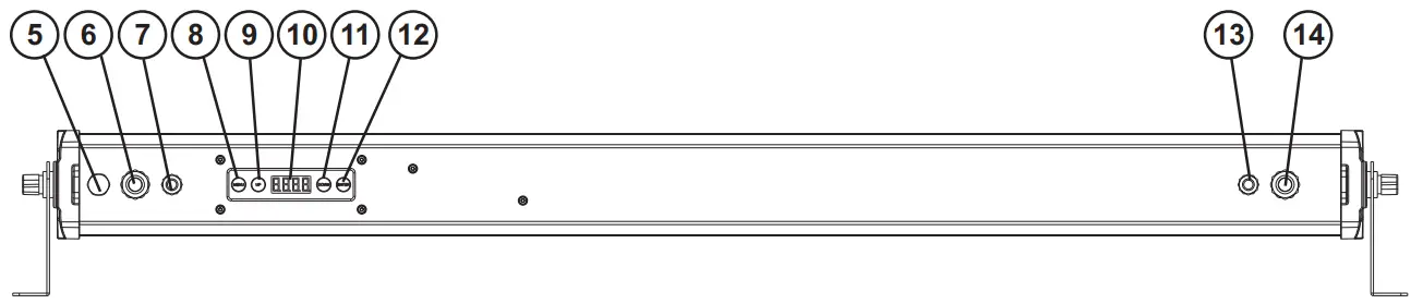 eurolite 51914098 LED IP T-Bar 8 and 16 QCL Outdoor Bar - Fig 2