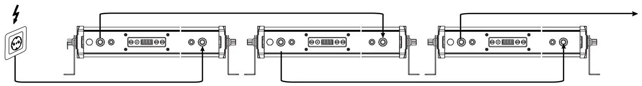 eurolite 51914098 LED IP T-Bar 8 and 16 QCL Outdoor Bar - Fig 6