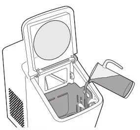 THEREYE ER IM03 Countertop Nugget Ice Maker - fig 3