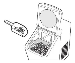 THEREYE ER IM03 Countertop Nugget Ice Maker - fig 7