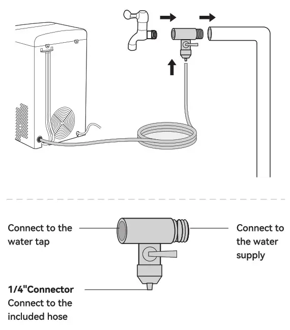 THEREYE ER IM03 Countertop Nugget Ice Maker - fig8