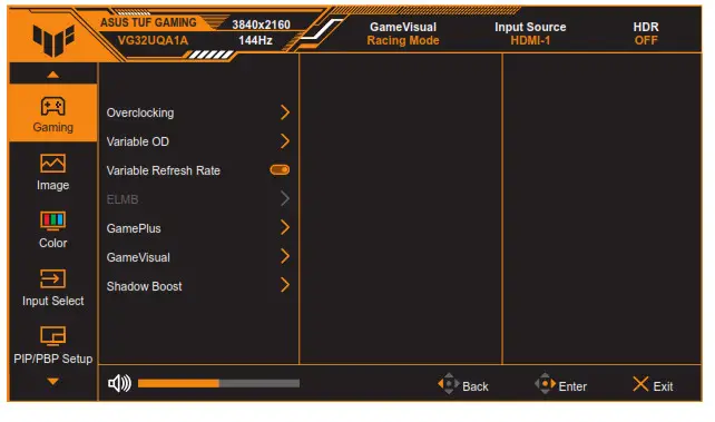 ASUS VG32U Series TUF Gaming Monitor - fig 13