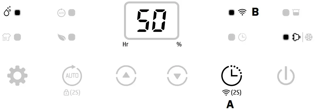 Timer button-2 seconds