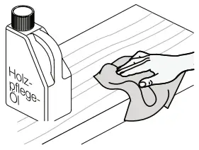 NIHOA Ordina Lounge Set - Furniture care 2