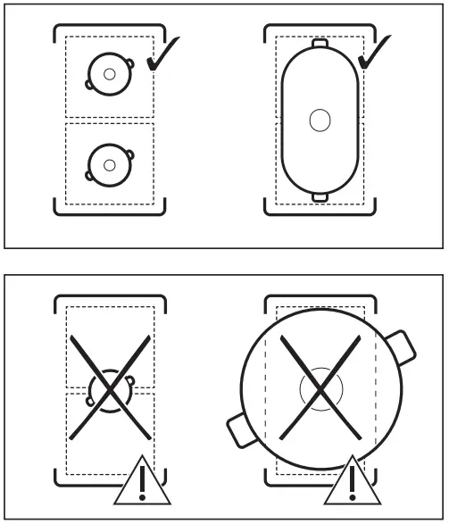 AEG CDE84543FB 80cm Single Bridge Hob - Fig 9