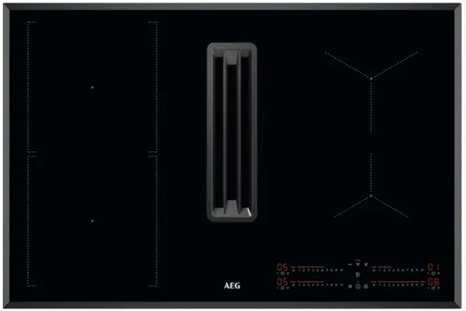 AEG CDE84543FB 80cm Single Bridge Hob
