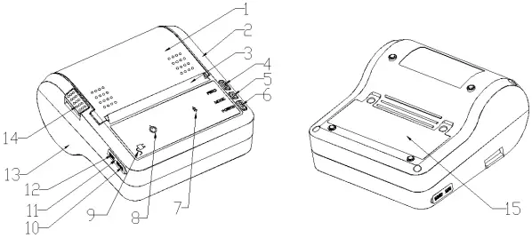 WEPOY S310 Portable Printer A2