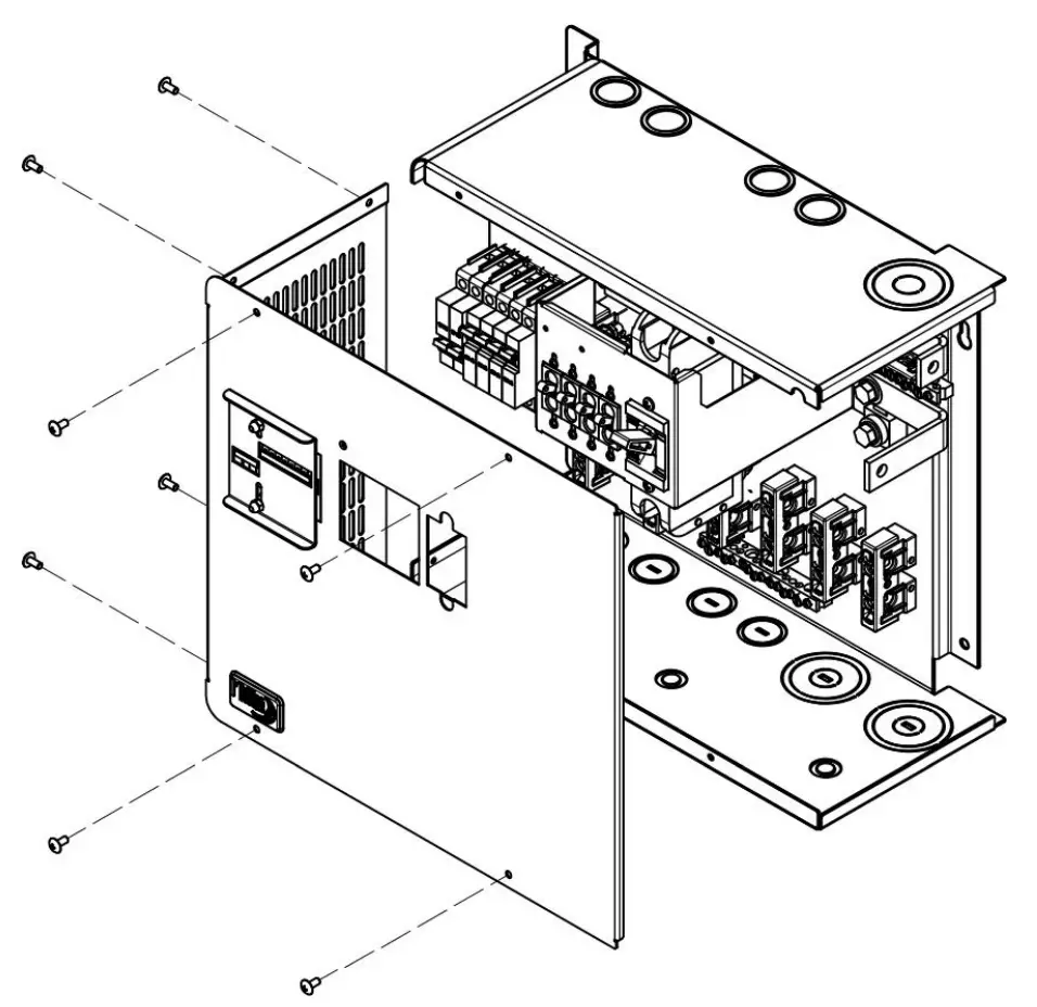 Removing E-panel Cover