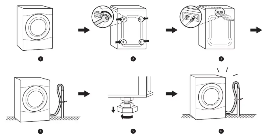 LG WM6700HBA Ultra Large Capacity Front Load Washer - over view 1