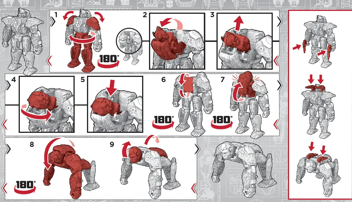 Hasbro F6756 Transformers Toys Authentics Bravo Optimus 1