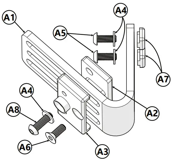 Stealth Products P136D689R2 TFB Simple Solutions Removable Hardware - Item 1