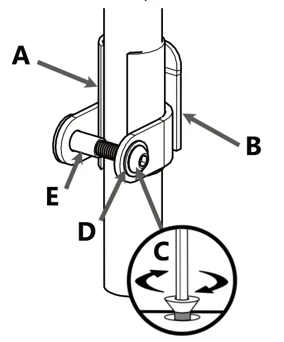 Stealth Products P136D689R2 TFB Simple Solutions Removable Hardware - Item 12