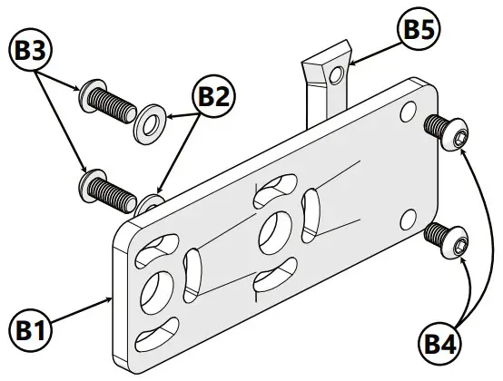Stealth Products P136D689R2 TFB Simple Solutions Removable Hardware - Item 2