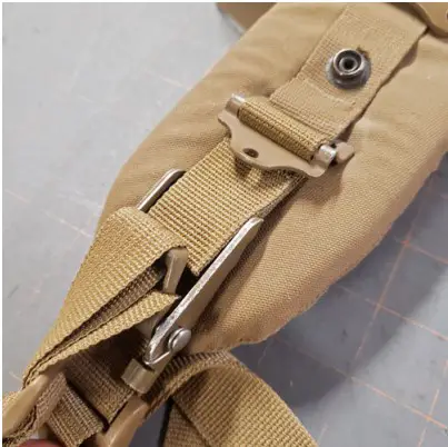 OV INNOVATIONS FILBE FLHS Fixed Lower Half Straps - Place the remaining upper portion