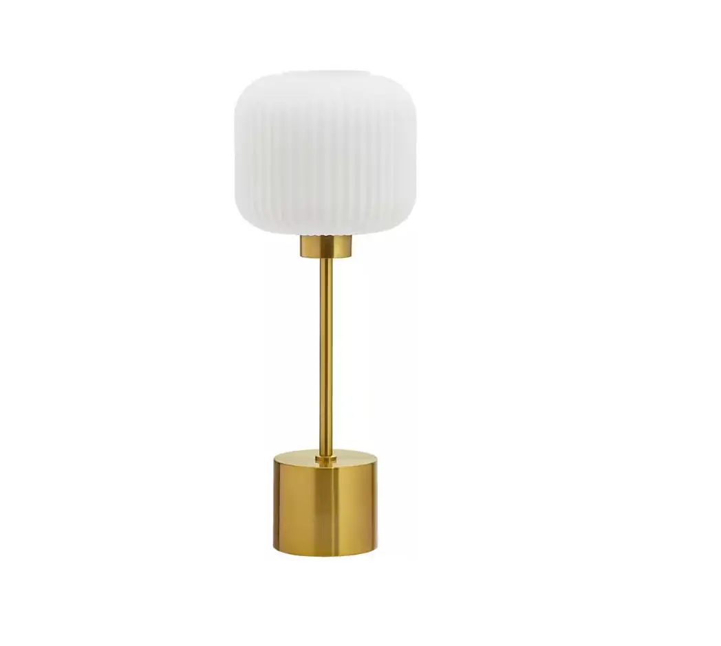 River Of Goods 20643 Aislin Brushed Gold Metal Table Lamp Instruction Manual