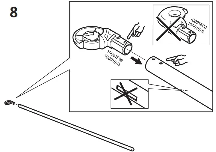 IKEA BJÖRKÅSEN Folding Table - overview 13