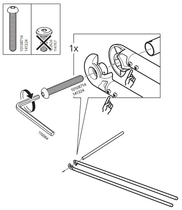 IKEA BJÖRKÅSEN Folding Table - overview 15