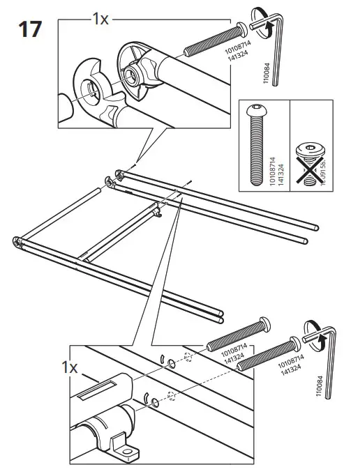 IKEA BJÖRKÅSEN Folding Table - overview 22