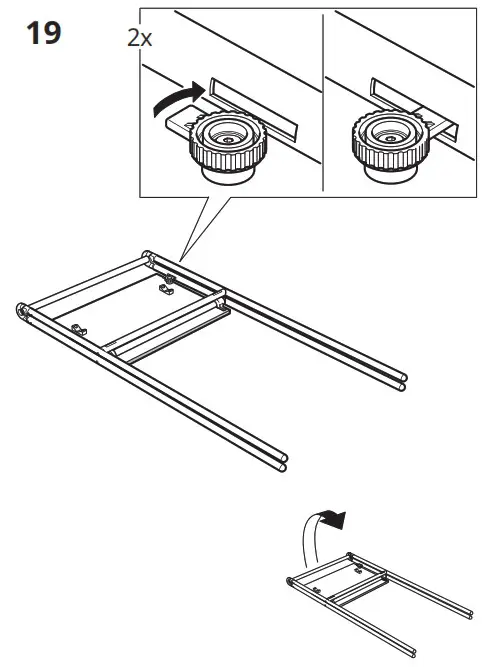 IKEA BJÖRKÅSEN Folding Table - overview 24