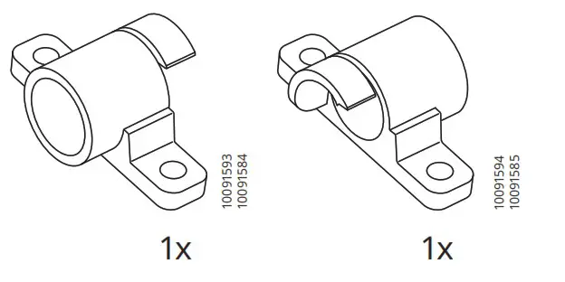 IKEA BJÖRKÅSEN Folding Table - overview 3