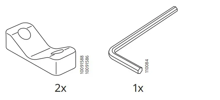 IKEA BJÖRKÅSEN Folding Table - overview 5