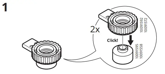 IKEA BJÖRKÅSEN Folding Table - overview 6