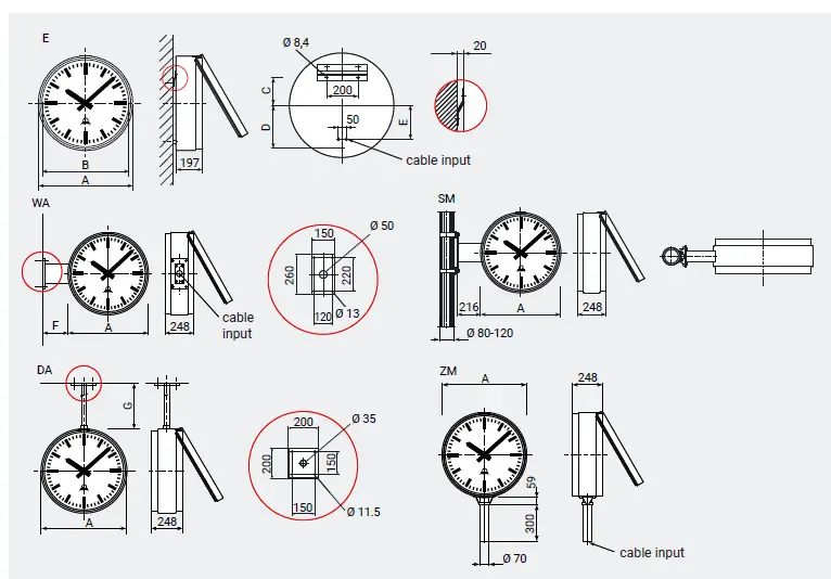 MOBATIME-PL0-Profiline-Analogue-Outdoor-Clock-6