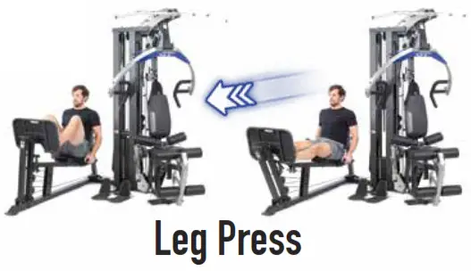 BODYCRAFT GTX Leg Press Exercise Machine - Leg Press