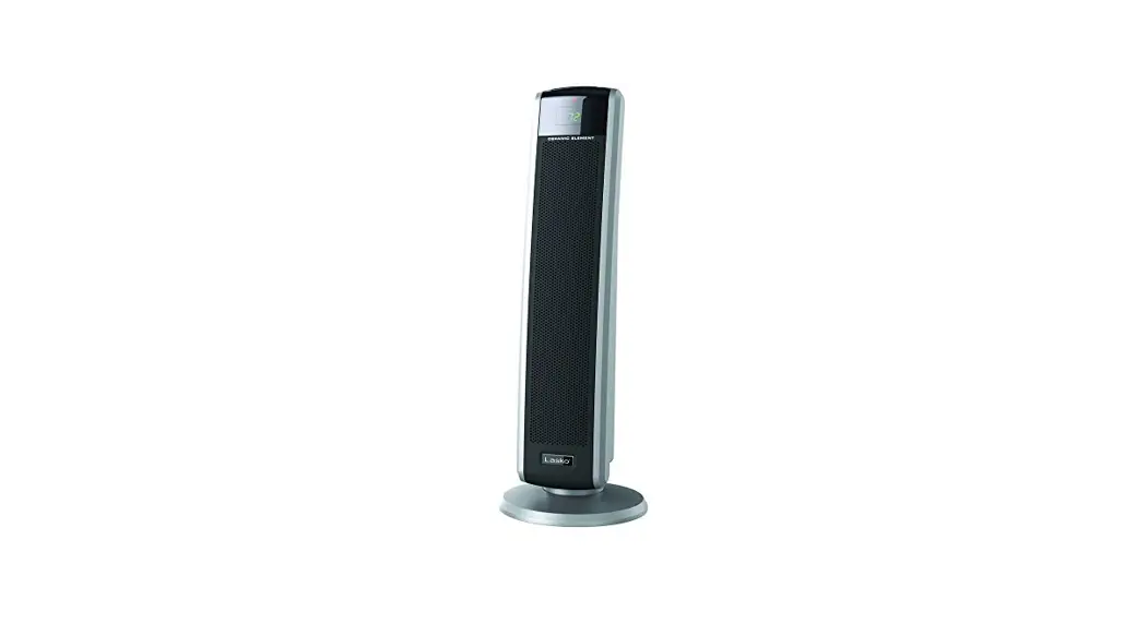 Lasko 5586 Digital Ceramic Tower Space Heater Instruction Manual