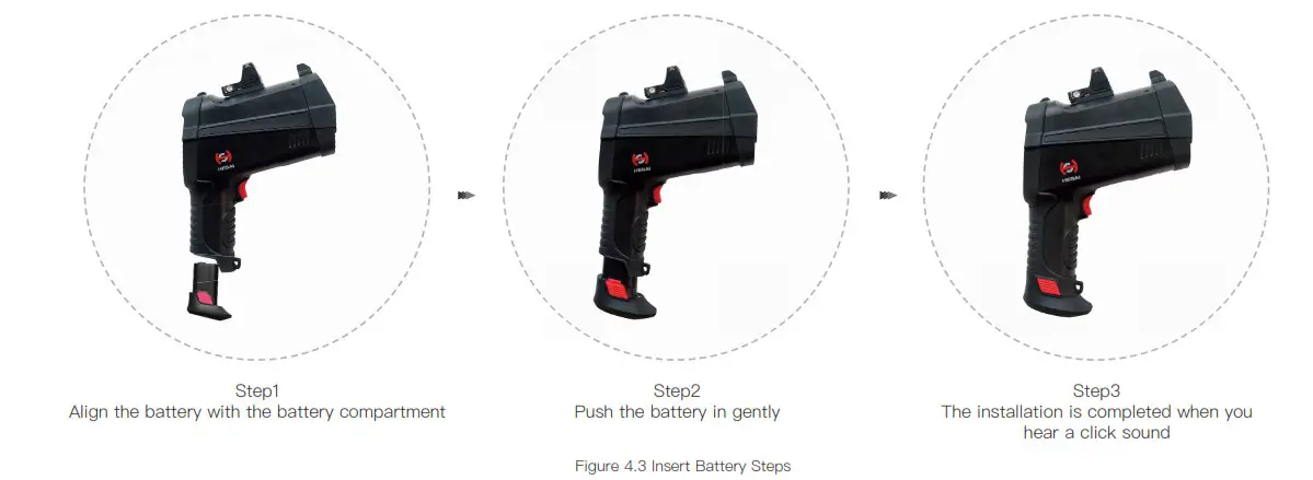 Hesai Technologies HS4000 Handheld Remote Methane Leak Detector - Figure 11