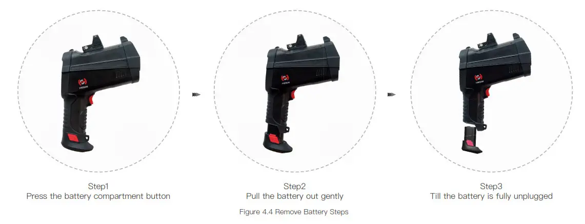 Hesai Technologies HS4000 Handheld Remote Methane Leak Detector - Figure 12