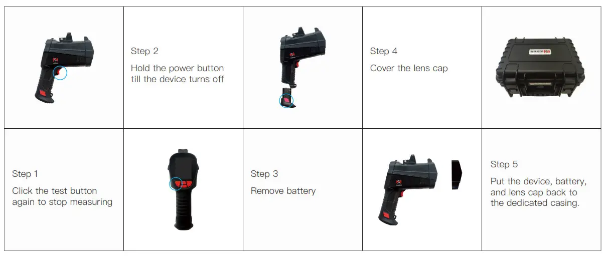 Hesai Technologies HS4000 Handheld Remote Methane Leak Detector - Figure 18