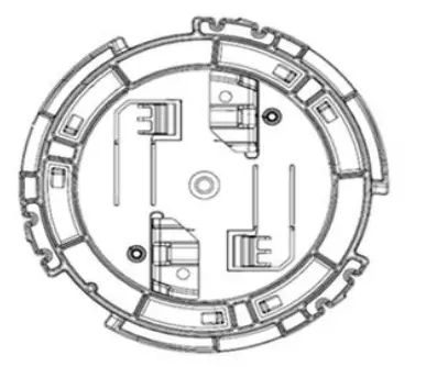 Install the Access Point on a Nonstandard Ceiling Grid or a Wall