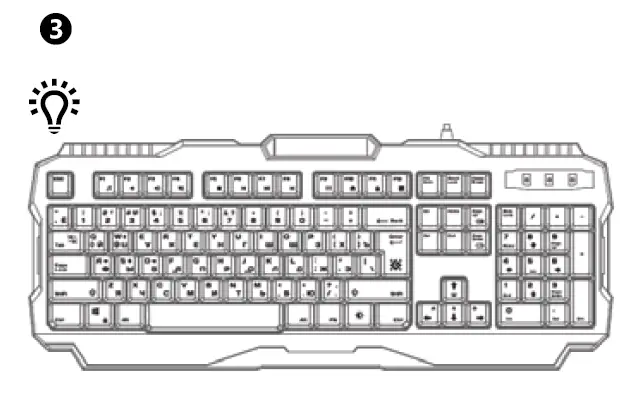 defender-GK-350L-Wired-Gaming-Keyboard-fig-3