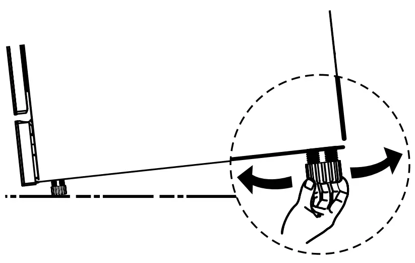 Levelling The Appliance