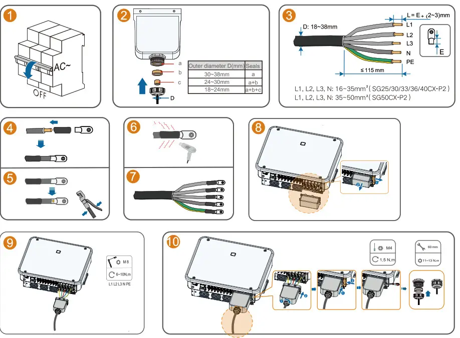 SUNGROW SG Series PV Grid Connected Inverter - Fig7