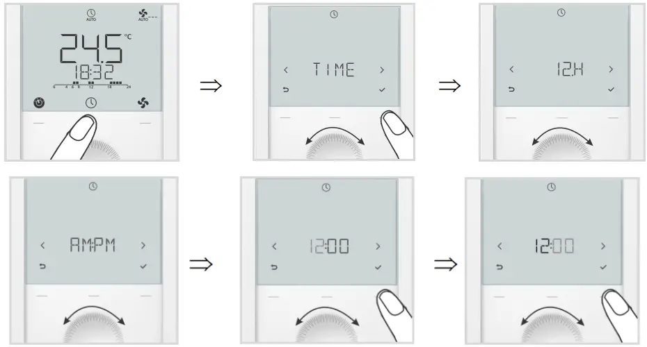 SIEMENS RDG200KN Room Thermostats - temperature 7