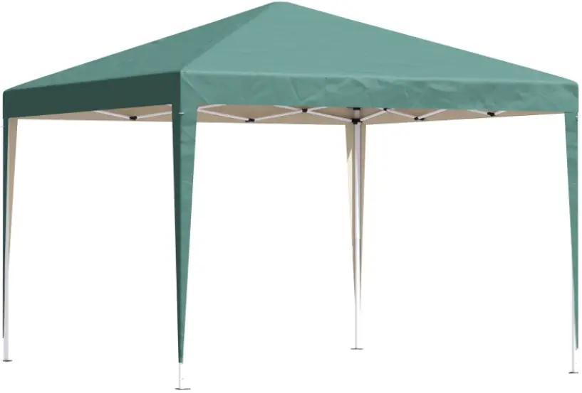 Outsunny 840-158GN 3x3 M Heavy Duty Pop Up Gazebo