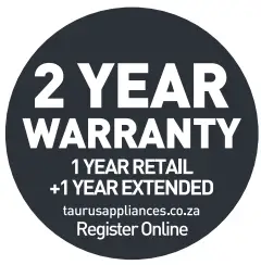 taurus 990724 Effortless LCD Kitchen Scale - warnty